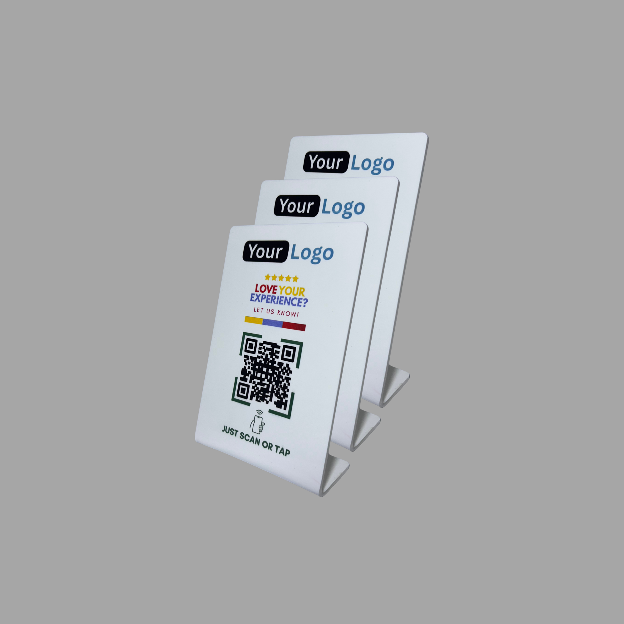 Bundle of 3 Google Review Stands