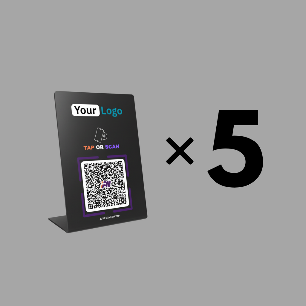 Bundle of 5 Payment Stands